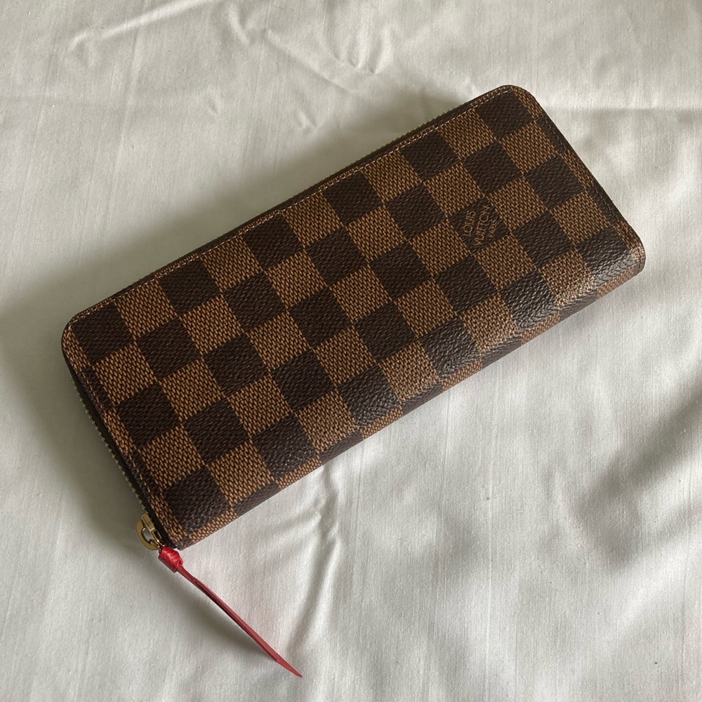 Louis Vuitton Clemence Wallet Damier Ebene